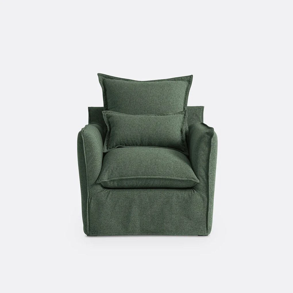 Fauteuil, afneembare hoes, polyester, Odna