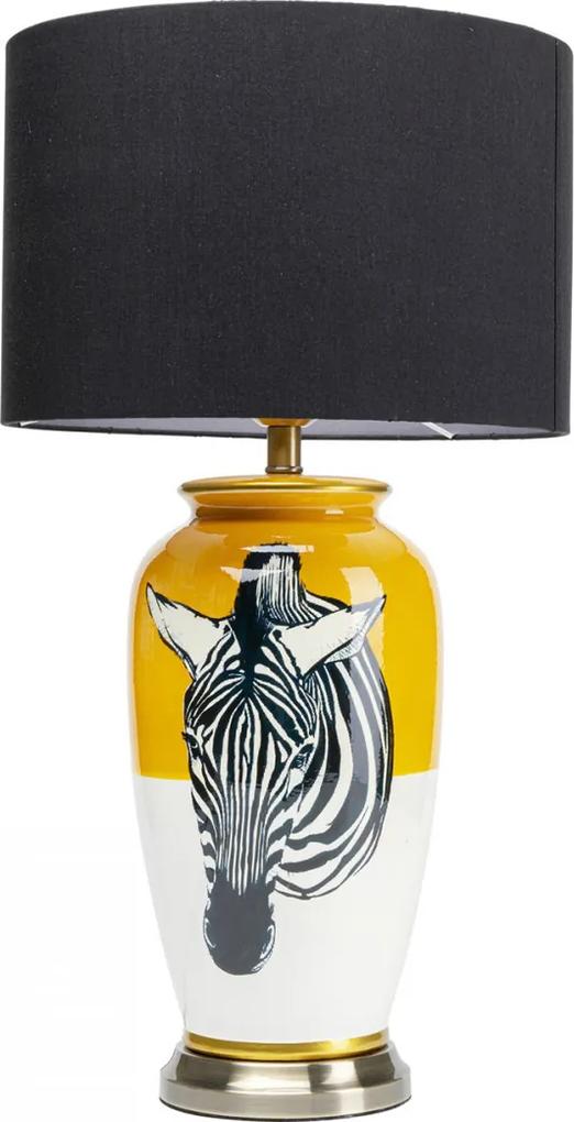 Kare Design Zebra Tafellamp Zebra Geel