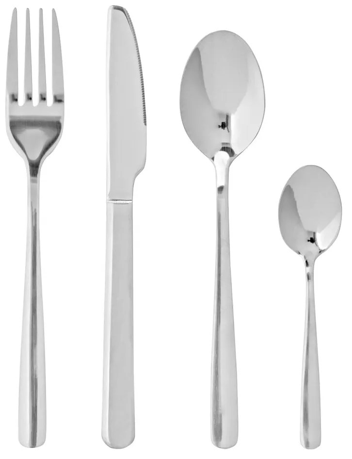 HEMA 16-delige Bestekset Valencia (zilver)