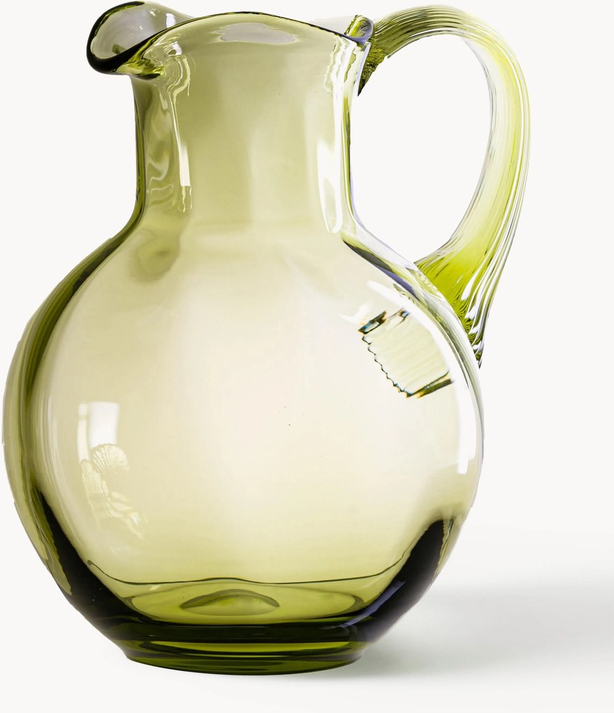 Mondgeblazen karaf Swirl, 2 L