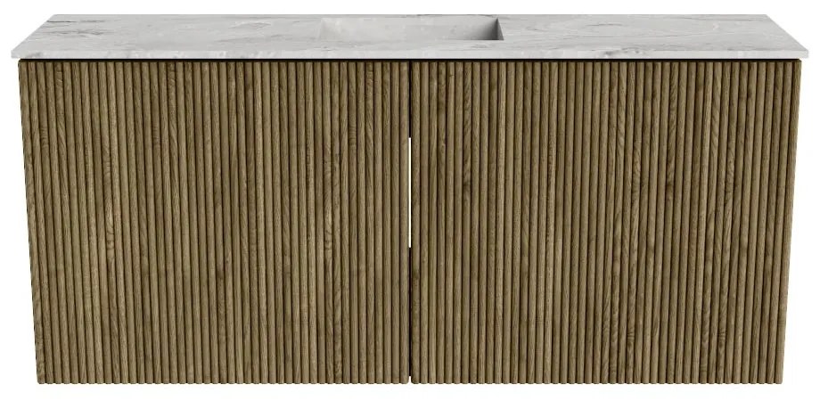 Mondiaz Joya DLux 90cm toiletmeubel dusk met wastafel faye midden 1 kraangat glace