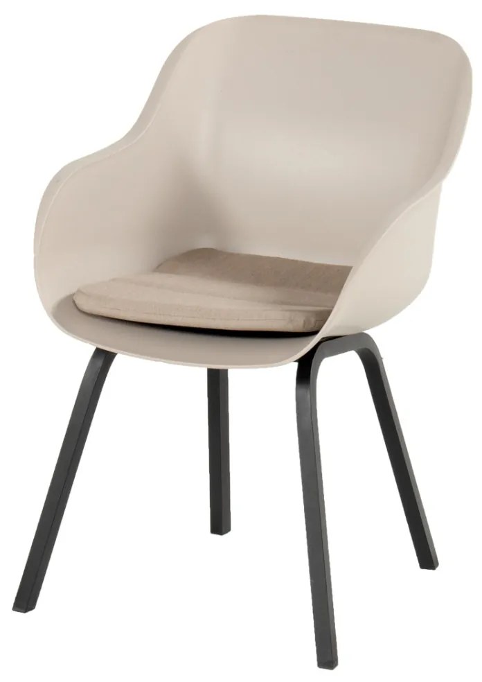 Hartman tuinset - Heron tuintafel 240 cm. + Le Soleil tuinstoel Taupe
