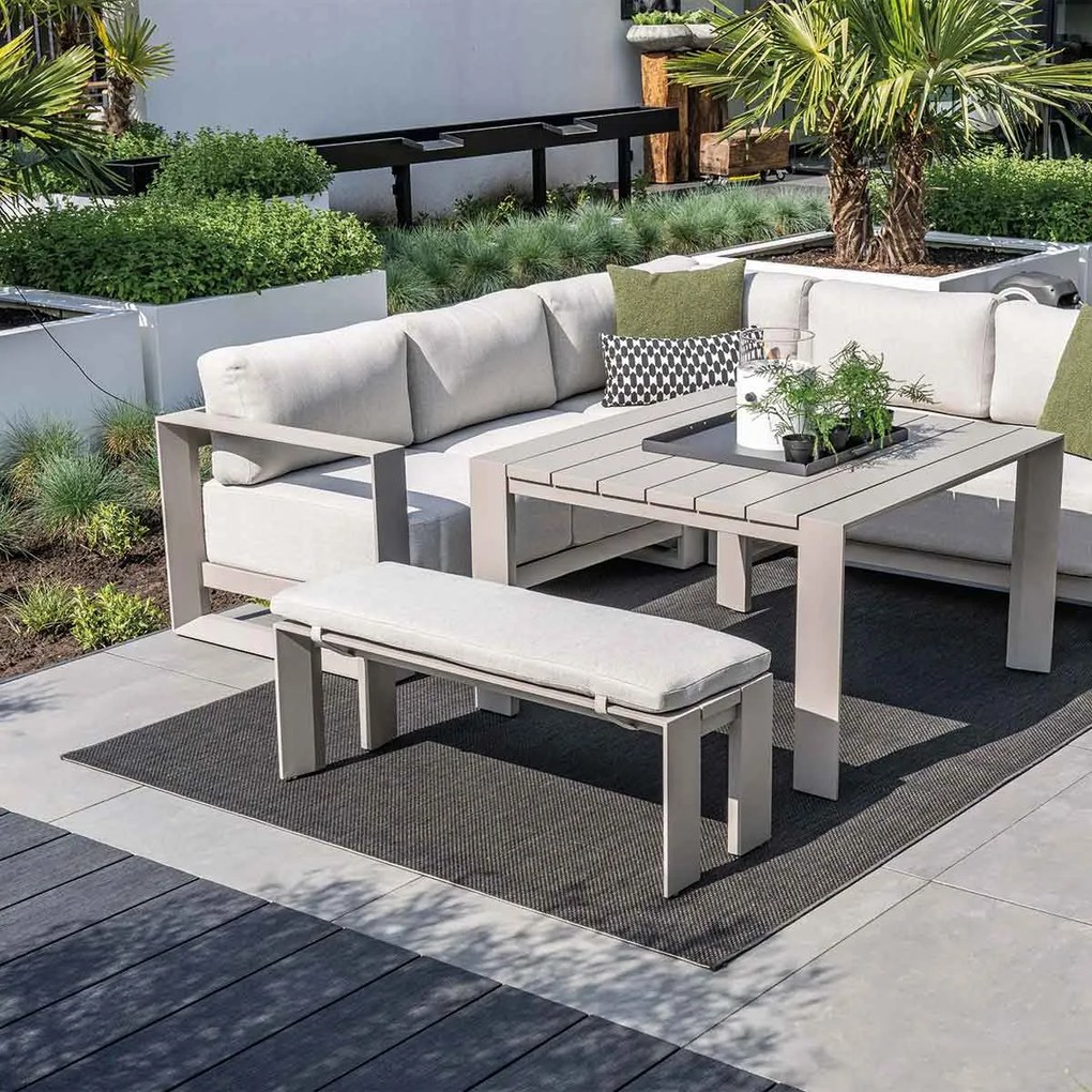 Garden Impressions Malakka sportbank 115,5x43 cm - taupe