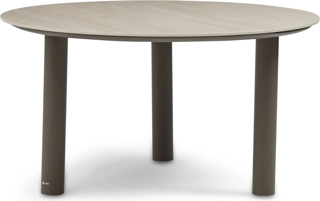 Dining Tuintafel 140 cm Taupe Trino