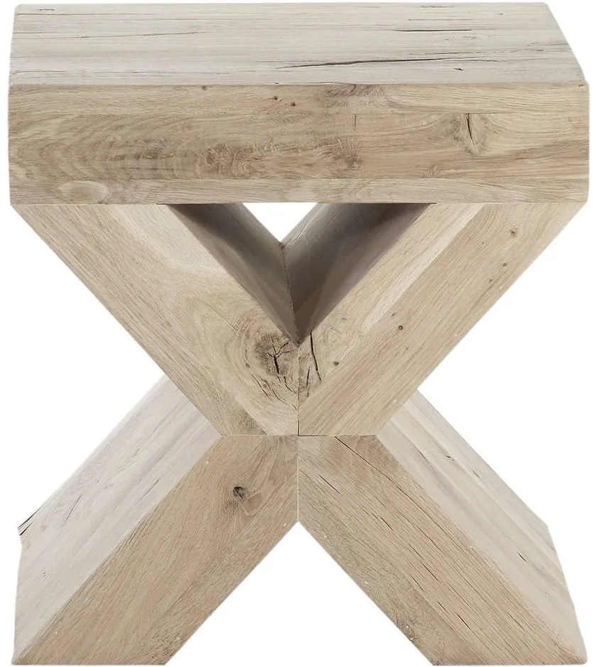 Goossens Bijzettafel Cruzado, 50 x 47 cm