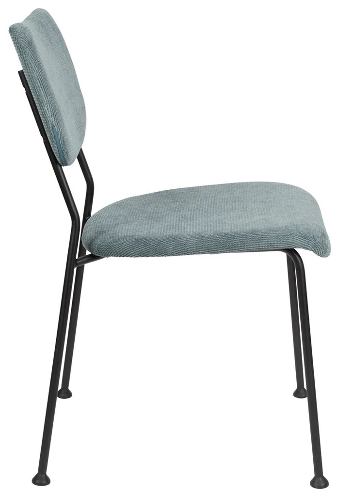 Zuiver Benson Design Eetkamerstoel Grijsblauw