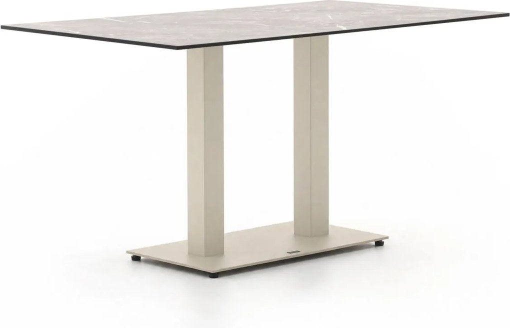 Tuin eettafel Forza  | Rechthoekig  | Tuintafel Kunststof | 140x80cm | 4 personen | Kees Smit Tuinmeubelen