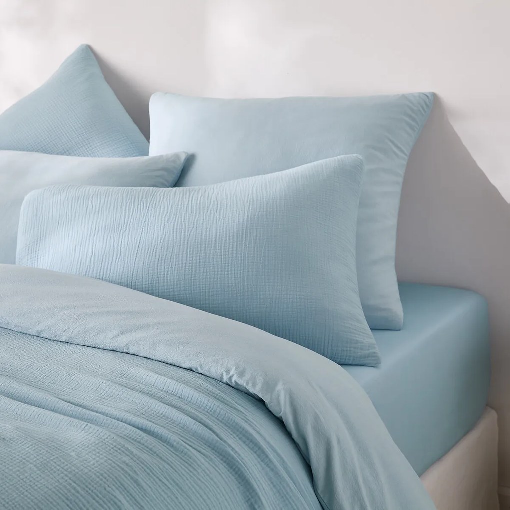 Kussenhoes, katoen gaas/gewassen katoen, KUMCO