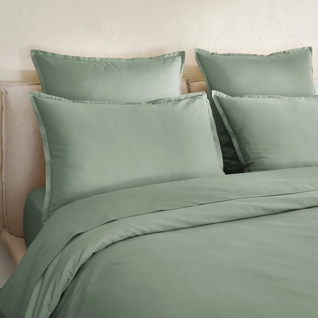 Kussensloop van katoensatijn, Saria