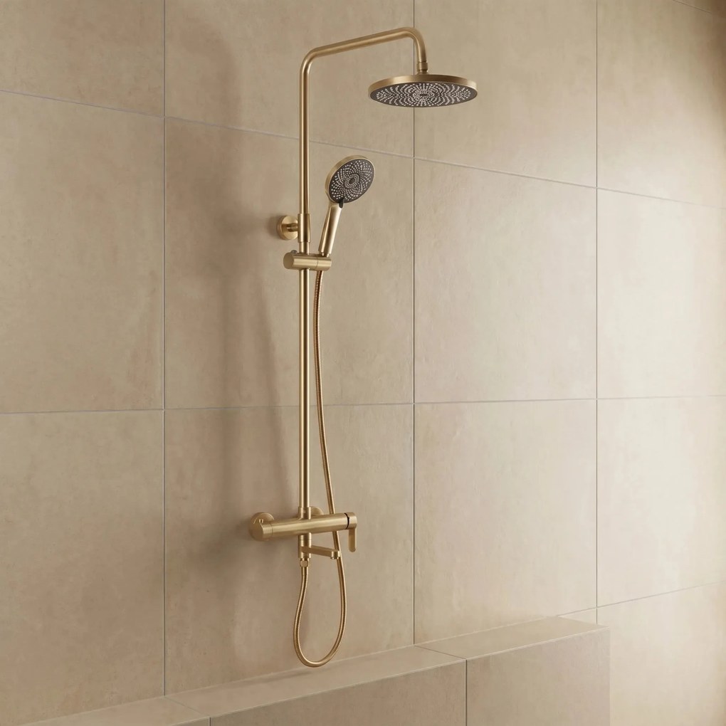 Doucheset Rea Arcos brush gold