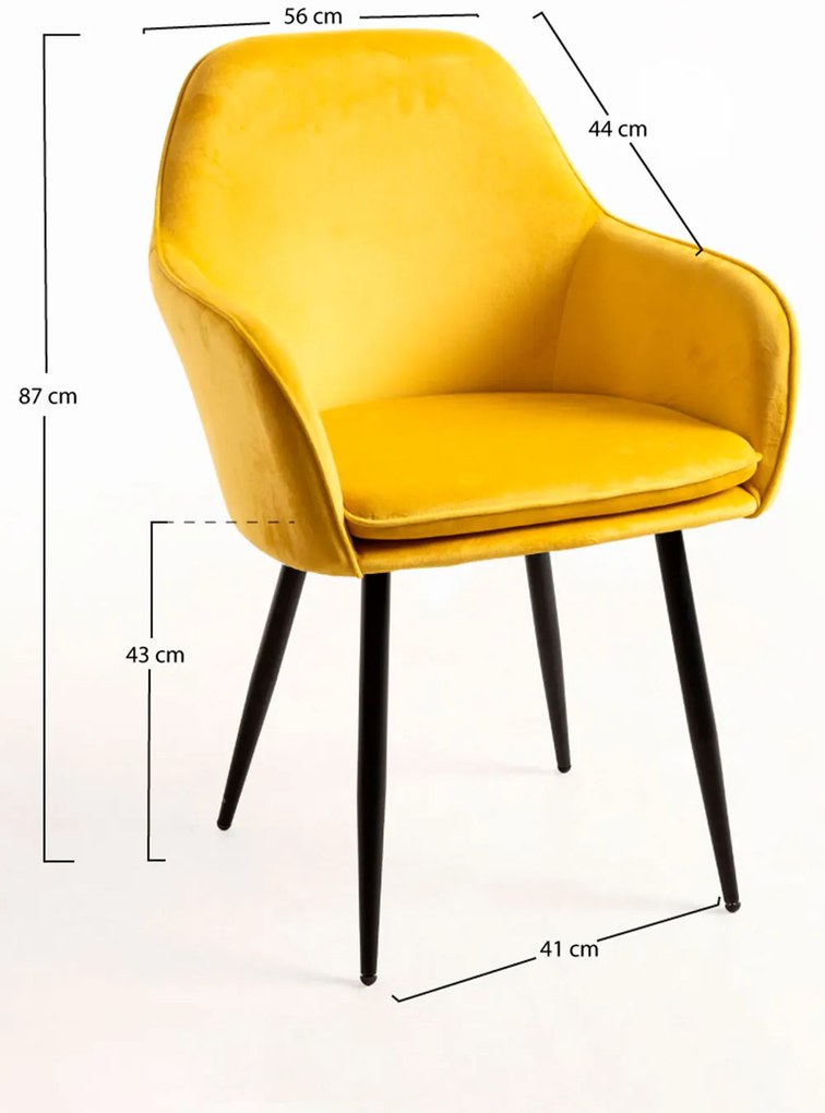 Chic Zwarte Stoel