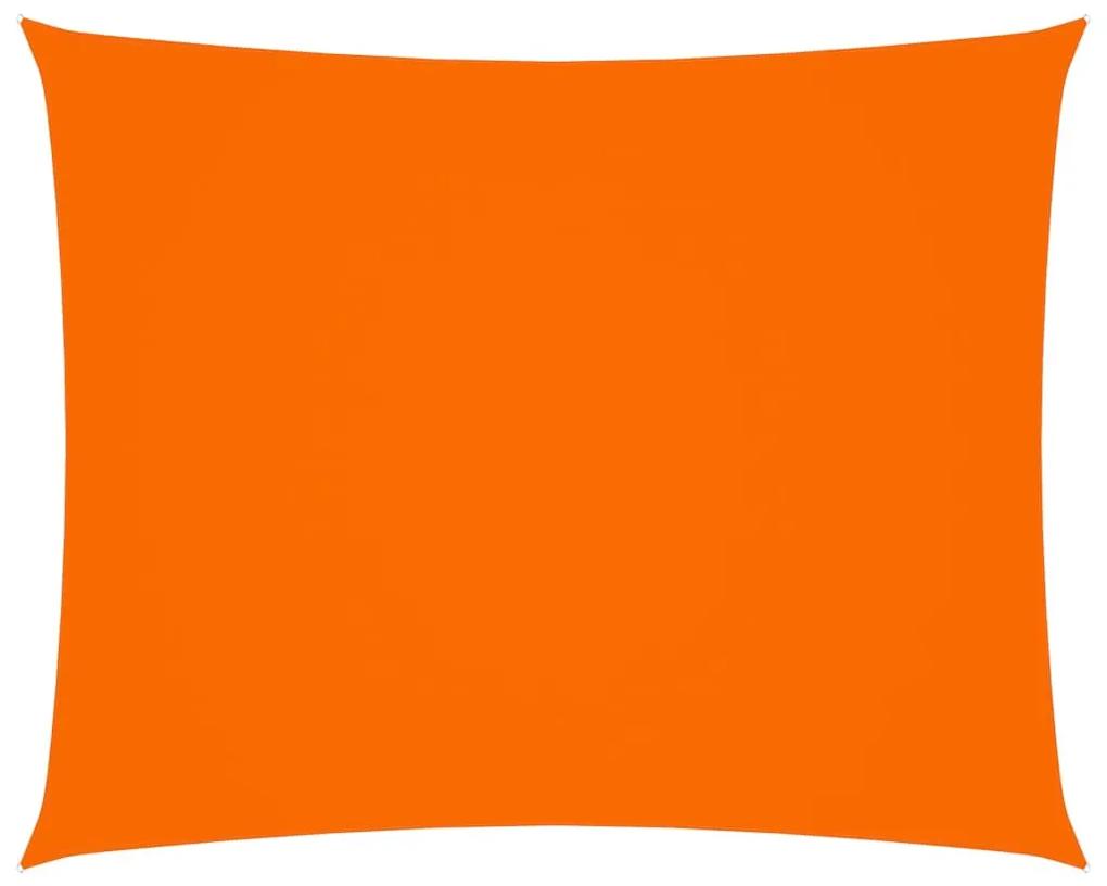 vidaXL Zonnescherm rechthoekig 3,5x4,5 m oxford stof oranje