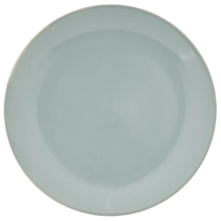 Dinerbord basic - 26 cm - groen/grijs