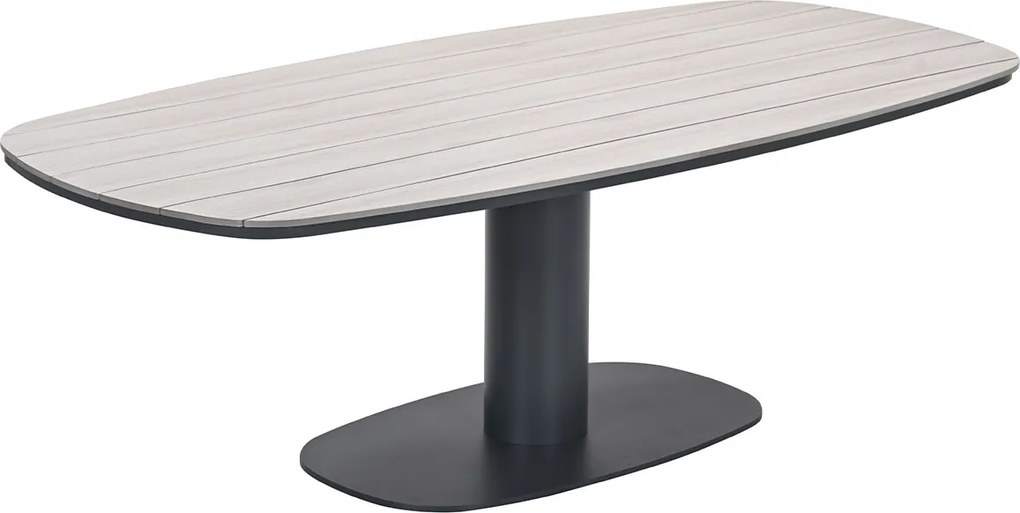 Garden Impressions Leona tuintafel 230x110xH72 cm - donker grijs