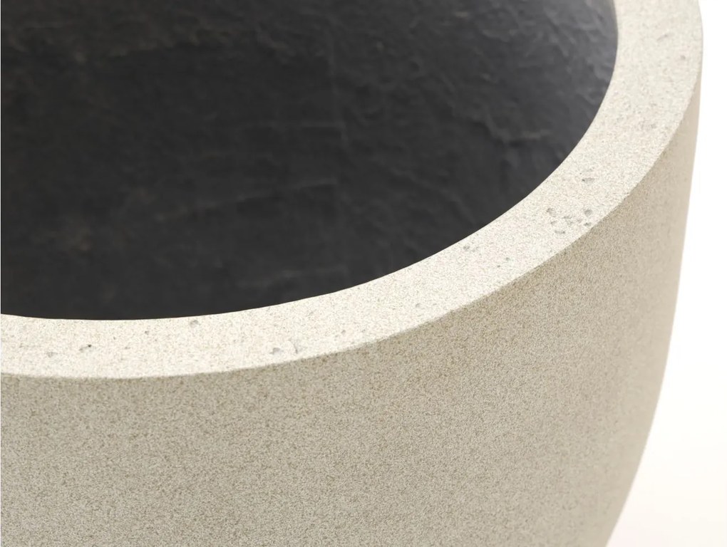 Luca Lifestyle Grigio New Egg Pot bloempot L ø55cm (h:46cm) | Kees Smit Tuinmeubelen