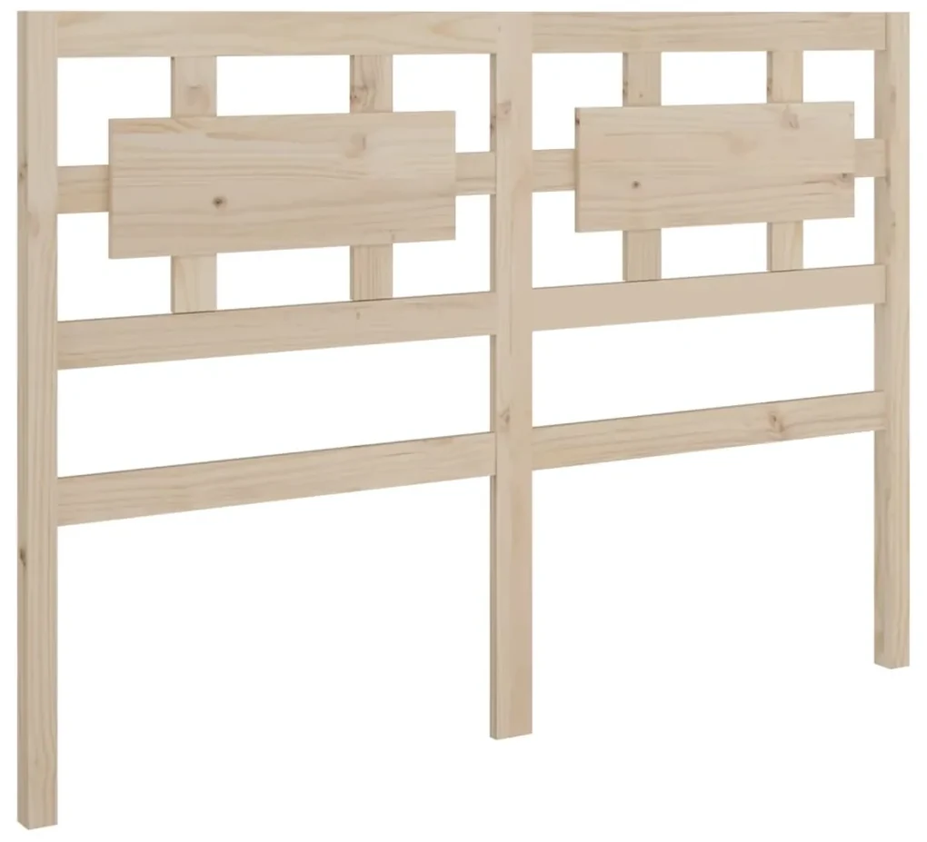 vidaXL Hoofdbord 205,5x4x100 cm massief grenenhout