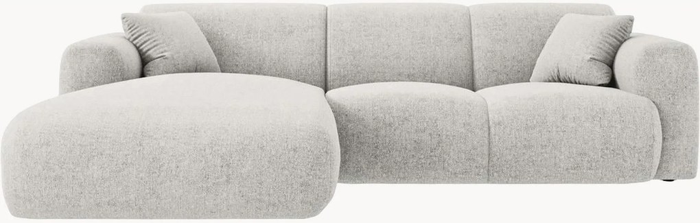 Chenille hoekbank Nolio (4-zits)