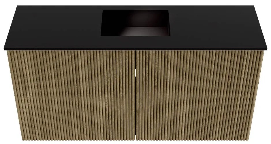 Mondiaz Joya 80cm toiletmeubel dusk met wastafel faye midden 1 kraangat urban