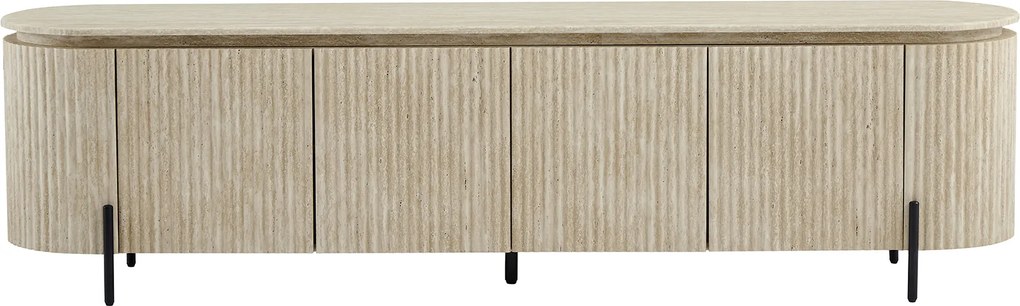 TV Meubel Travertin - 200x40x55cm.