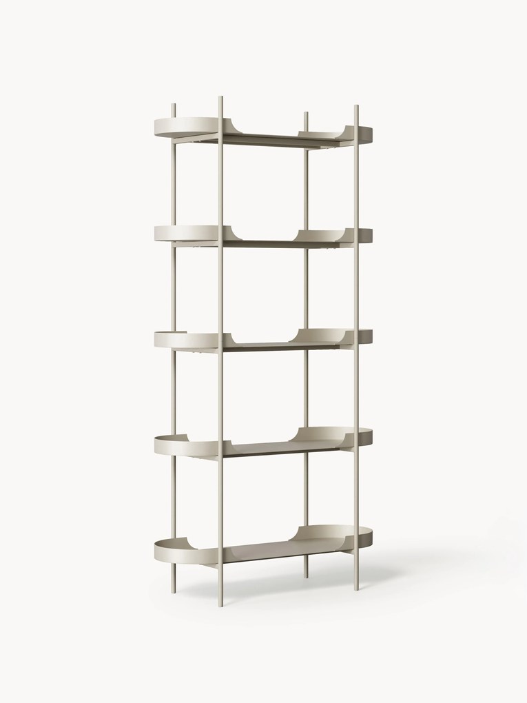 Hoog metalen wandrek Taru