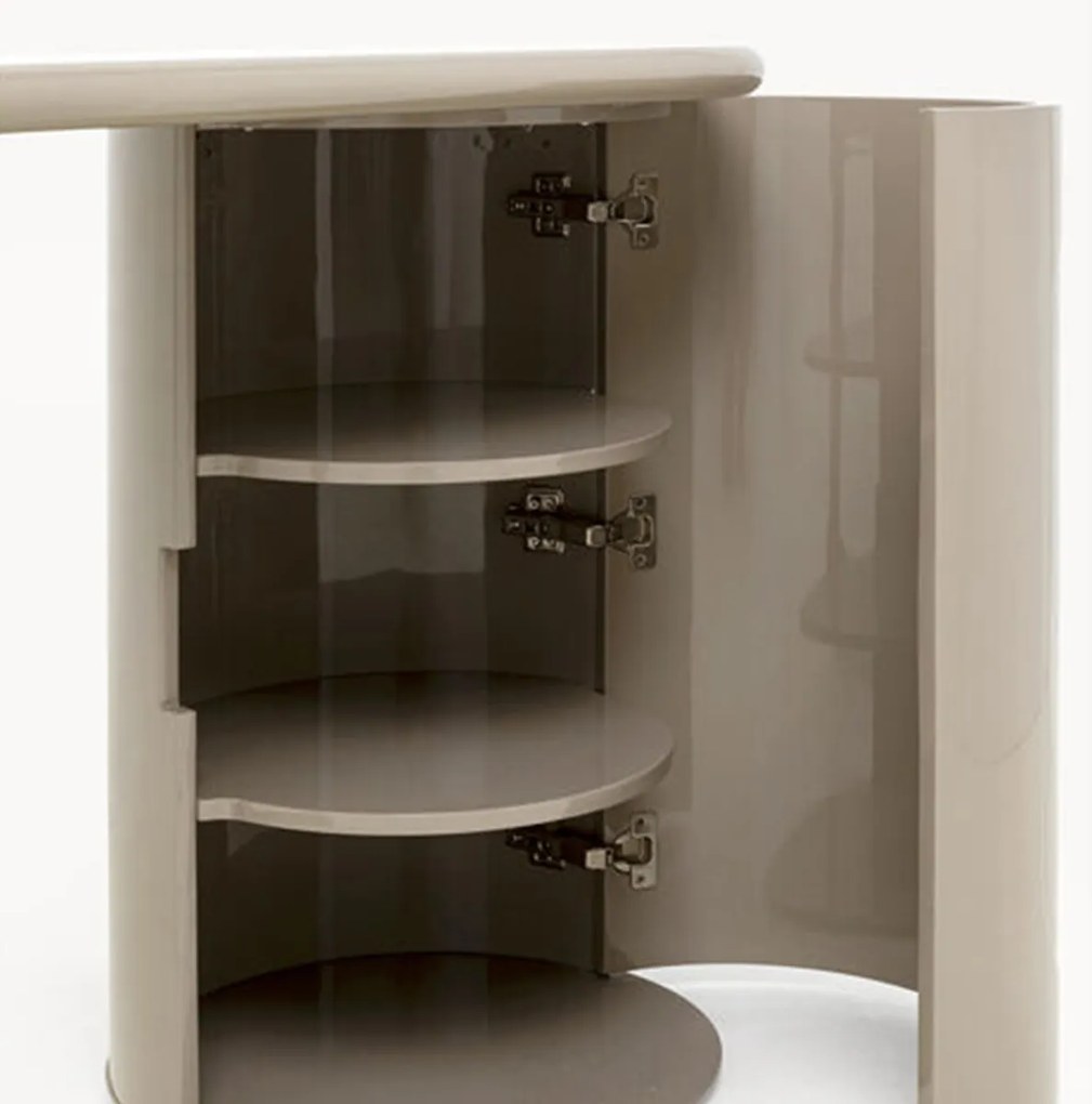 Beige Retro Bureau - 120 X 50cm.