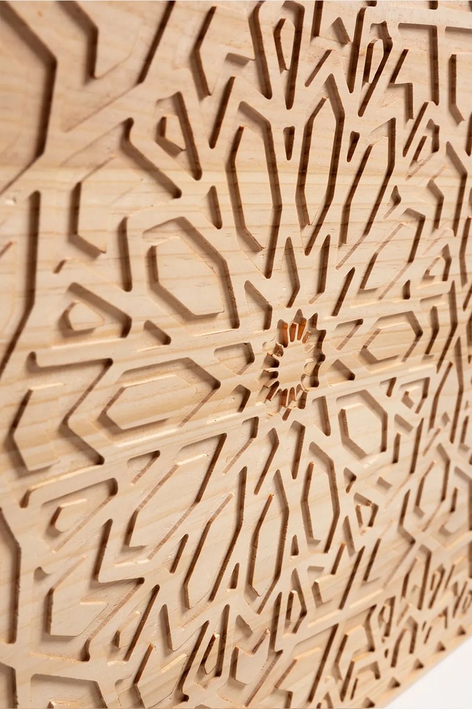 Hoofdbord Rustiek Hout voor bedden van 160 en 150 cm Naturel