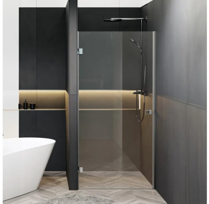 Riho Scandic X101 douchedeur linksdraaiend 70x200cm chroom