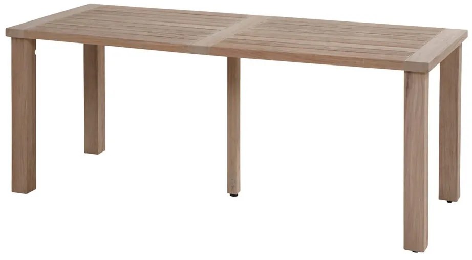 Taste by 4 Seasons Louvre teak tafel 180 x 95 cm * SALE *  Tuintafel     weerbestendig