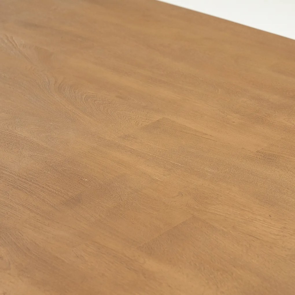 Eettafel Kruispoot Eiken 260 - 260 X 110cm.