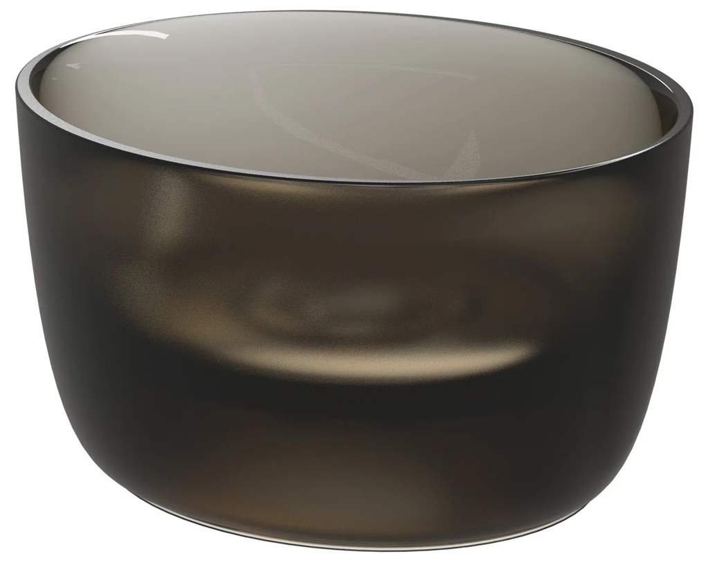 Riho Oval waskom solid surface frosted umber