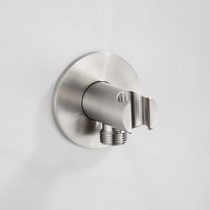 Saniclear Plus Curved inbouw badkraan met 20cm uitloop RVS