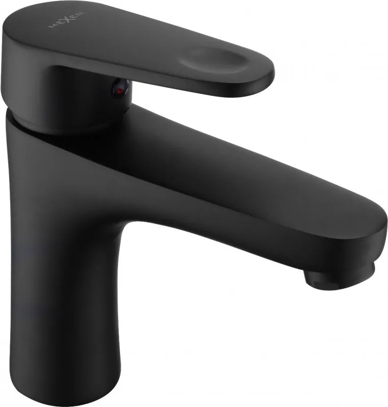 Mexen Kama wastafelkraan, zwart - 72500-70