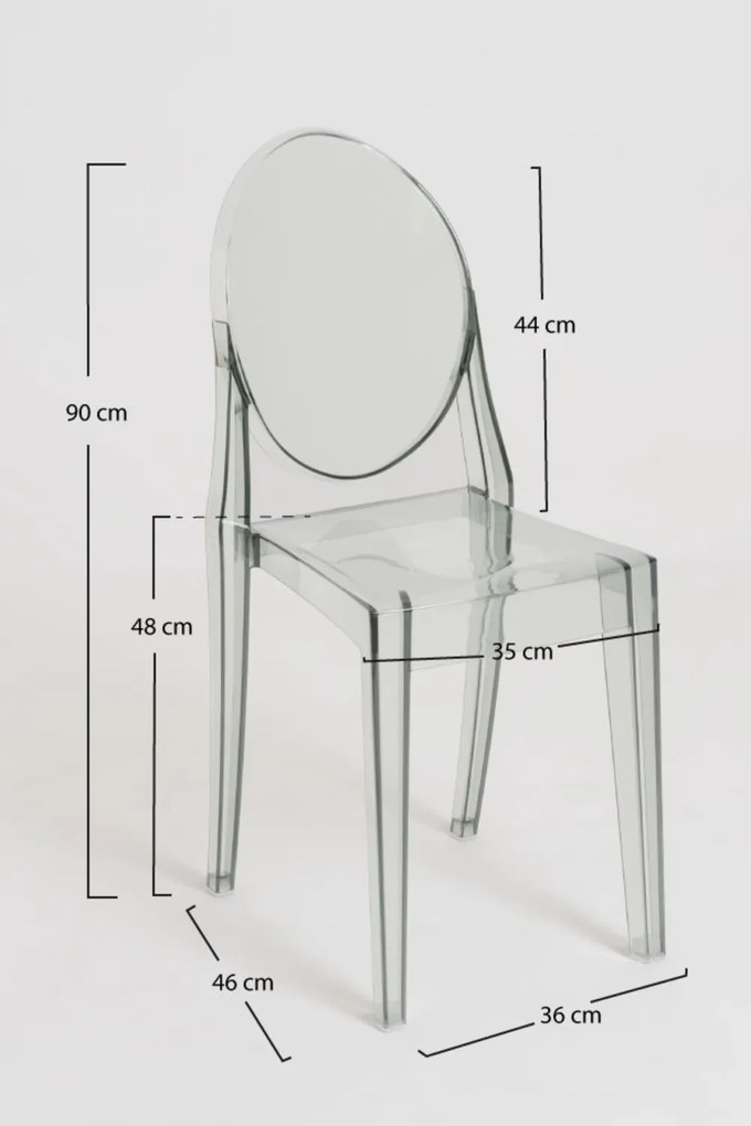 Set 4 Diam Stoelen