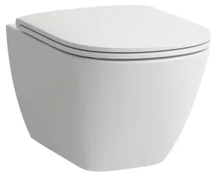 Laufen Lua wandcloset 36x52x34.5cm zonder spoelrand met antikalkbehandeling Keramiek wit h8200804000001