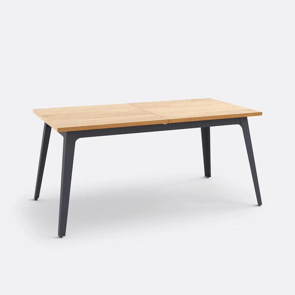 Tafel met 2 verlengstukken 6/8 personen, Daffo