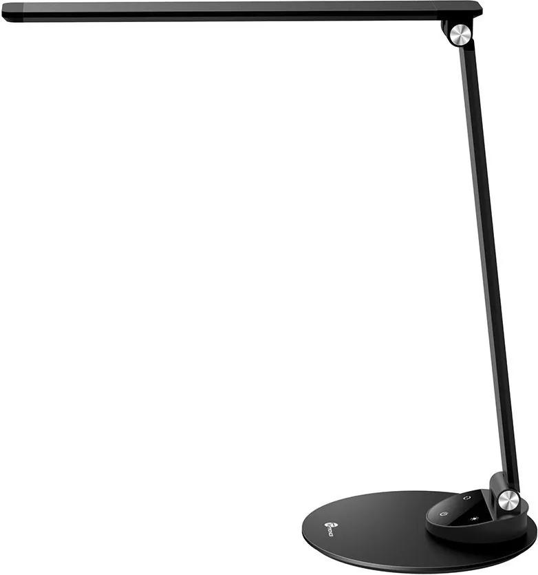 LED Bureaulamp met USB-poort - 5 Lichtstanden & Helderheidsniveaus - Zwart