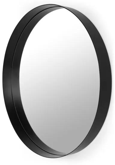 Alana ronde spiegel, 50 x 50 cm, matzwart