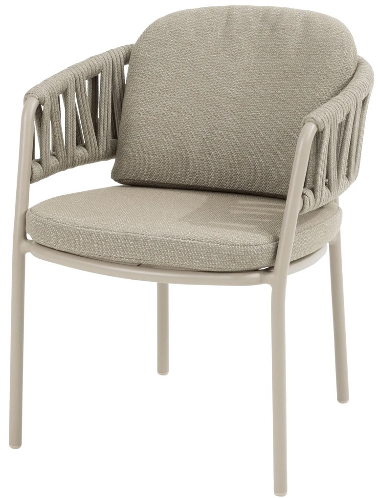 Calma dining tuinstoel latte Taste 4SO