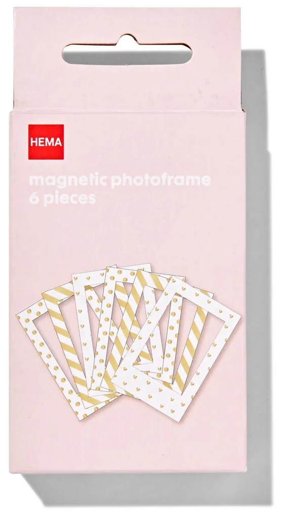 HEMA Instax Magnetische Fotolijst Glitters - 6 Stuks