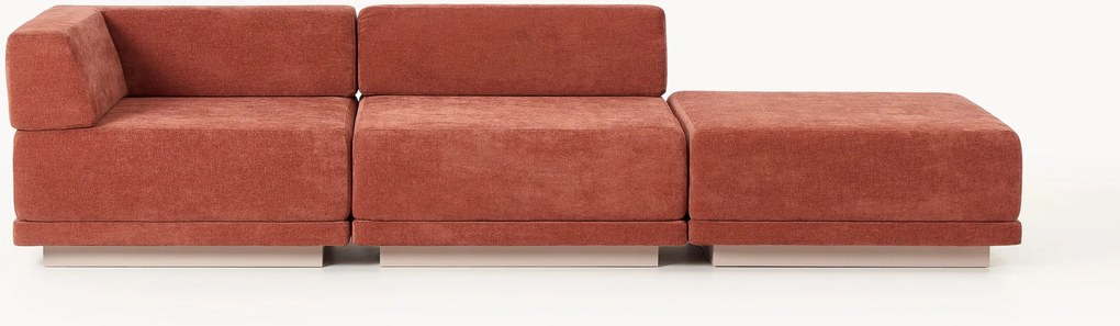 Modulaire bank Colin (4-zits) met poef