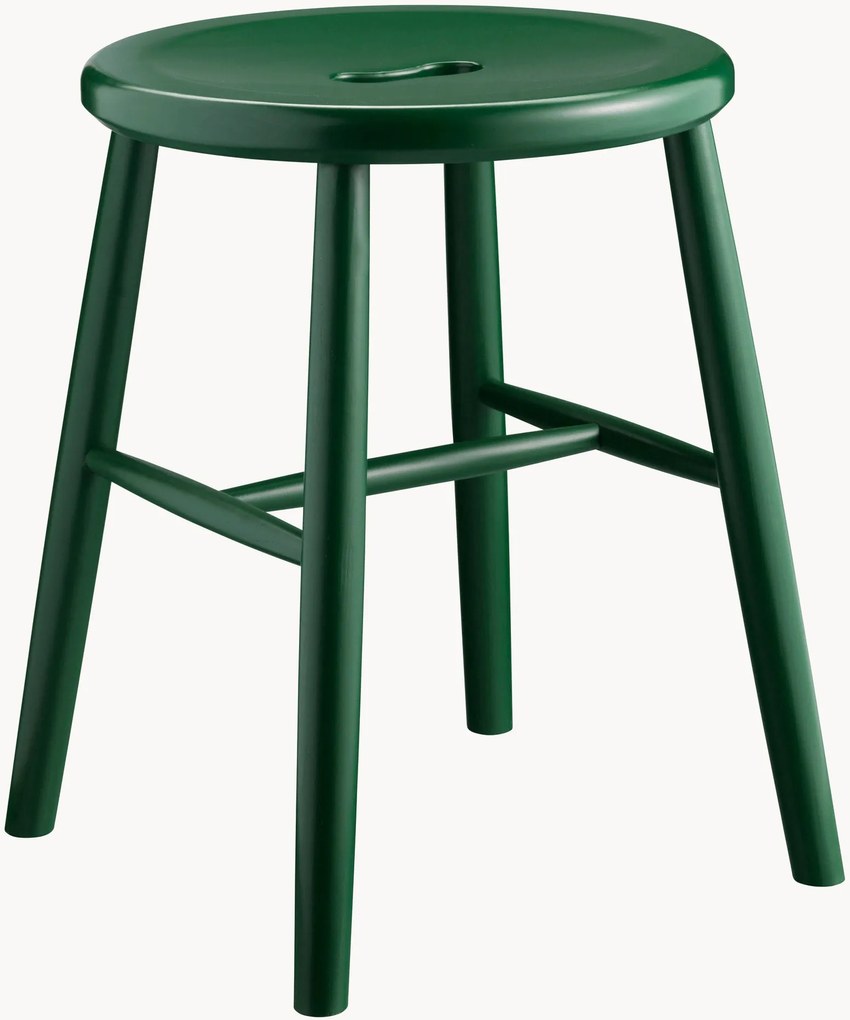 Handgemaakte kruk J27 van beukenhout