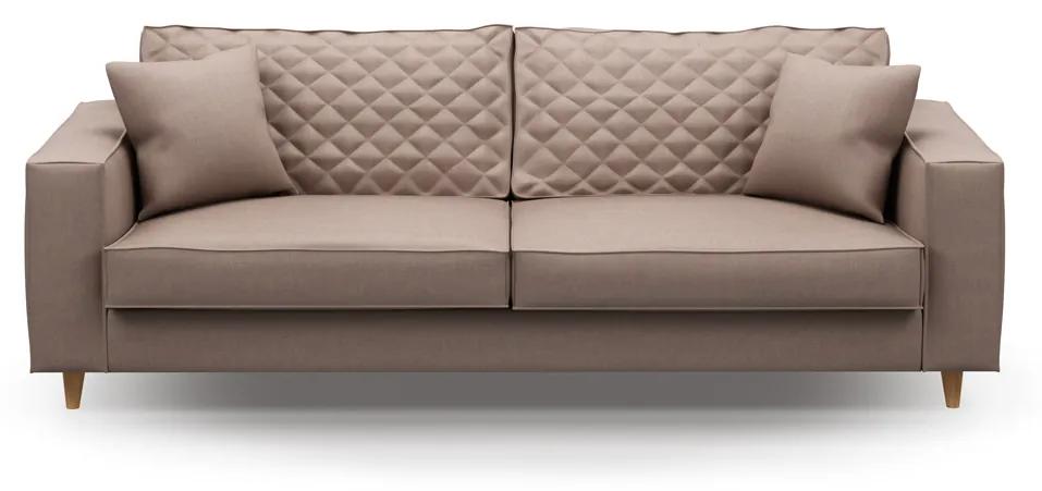 Rivièra Maison - Kendall Sofa 3,5 Seater, linen, tau - Kleur: bruin