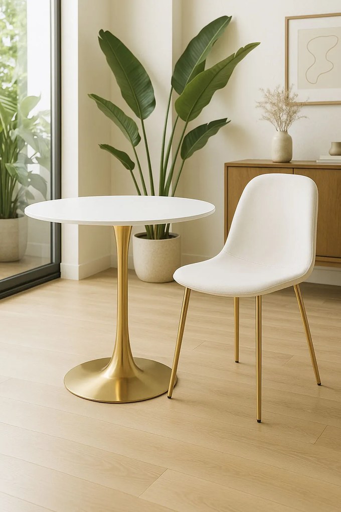 Kolio tafel 80 cm Gouden
