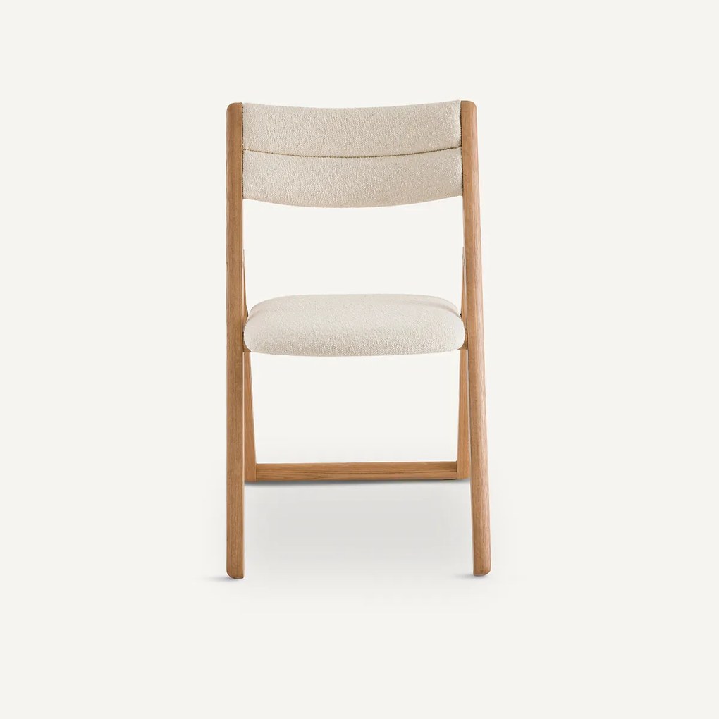 Camminata eiken klapstoel, ontwerp Emmanuel Gallina