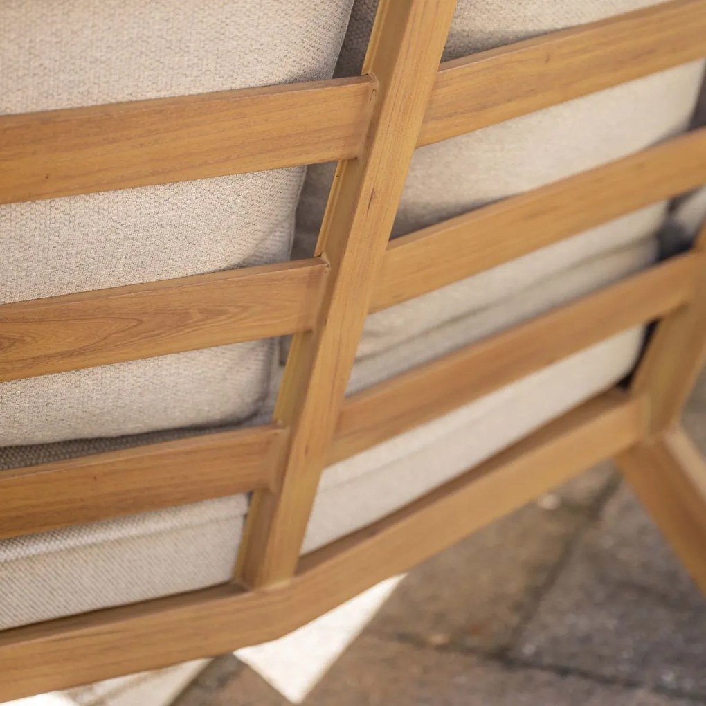 Garden Impressions Ariane loungeset 5-delig - light teak look