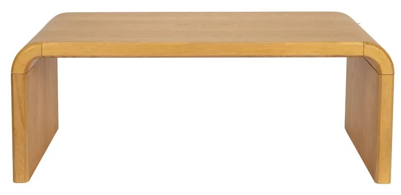 Zuiver Brave Design Koffietafel Gebogen Eiken - 120 X 60cm.