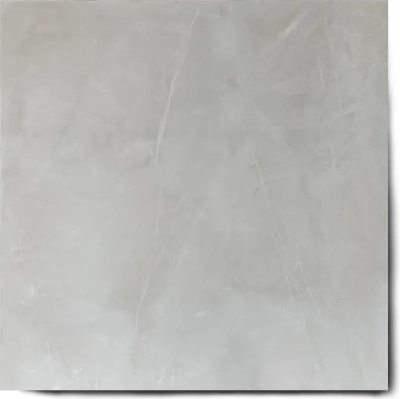 Hoogglans Vloertegel 60x60 Cm Marmerlook Arma Wit Grijs NR44