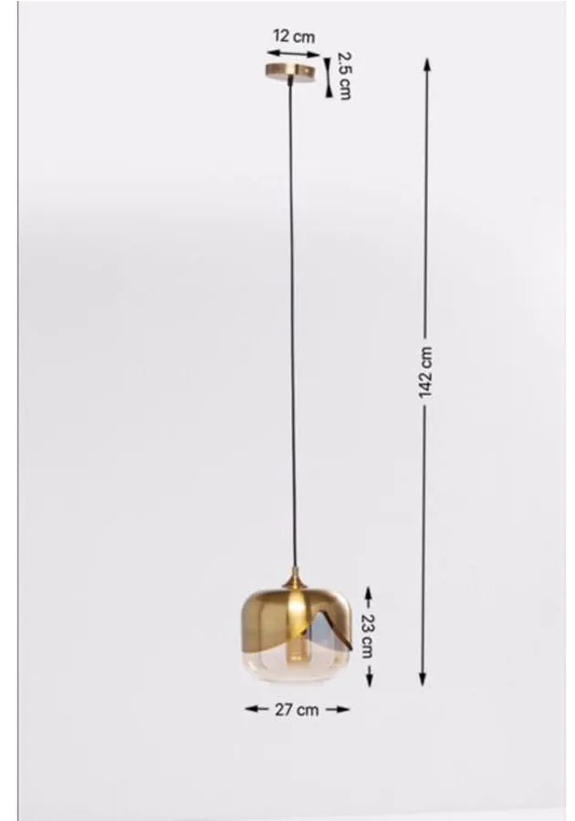 Retro Design Hanglamp Messing