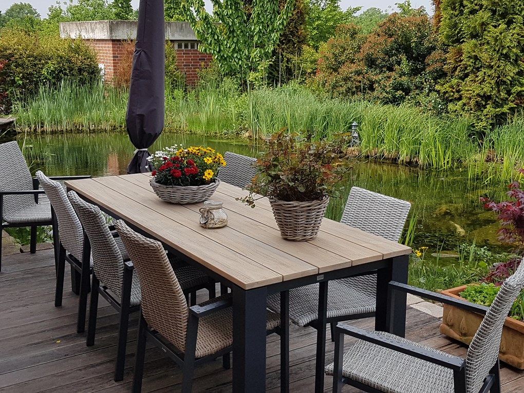 Manifesto Villongo dining tuinstoel stapelbaar