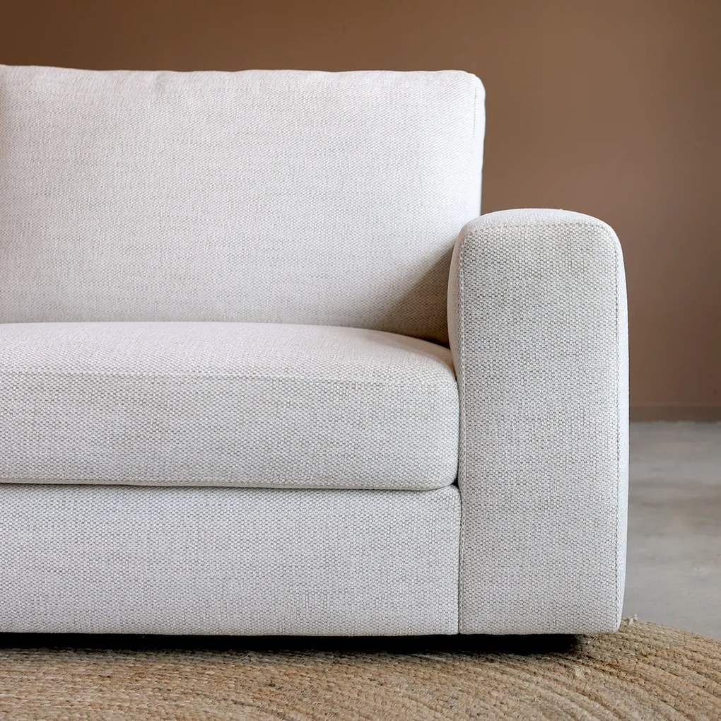 PEPP Interiors Uno Hoekbank Links Ivoor